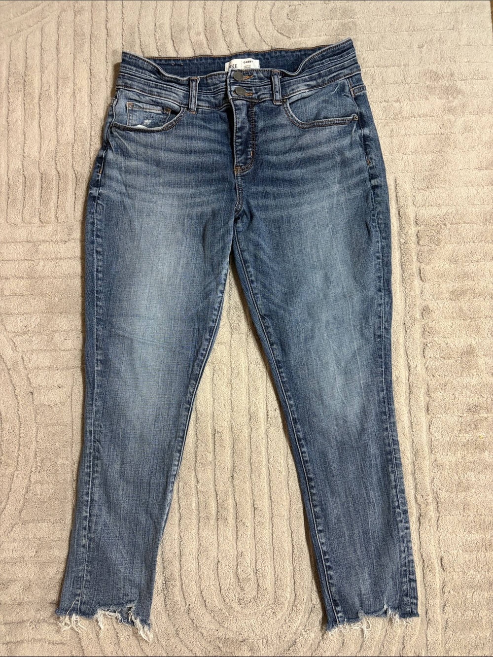 BKE GabbyWomen’s Cropped Mid-Rise Skinny Jeans Medium Blue -29 26”inseam